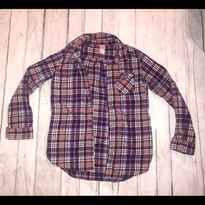 Cat and Jack Girls Flannel